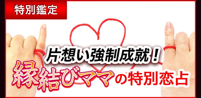 特別鑑定 片想い強制成就！ 縁結びママの特別恋占
